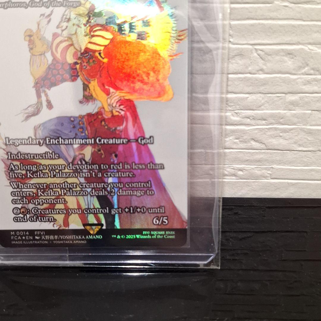 MTG FF ケフカ・パラッツォ(鍛冶の神、バーフォロス)　英語版 foil