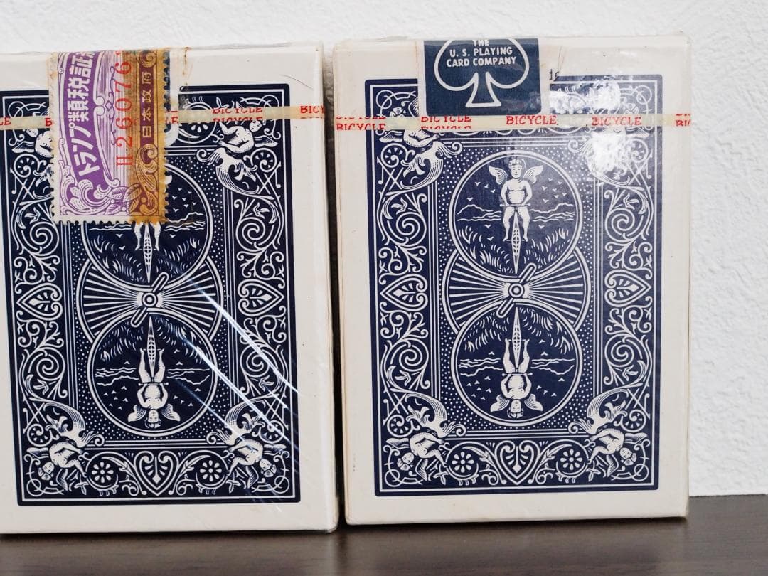 超レアトランプ類税証紙　新品未開封のBicycle  RIDER  2個セット