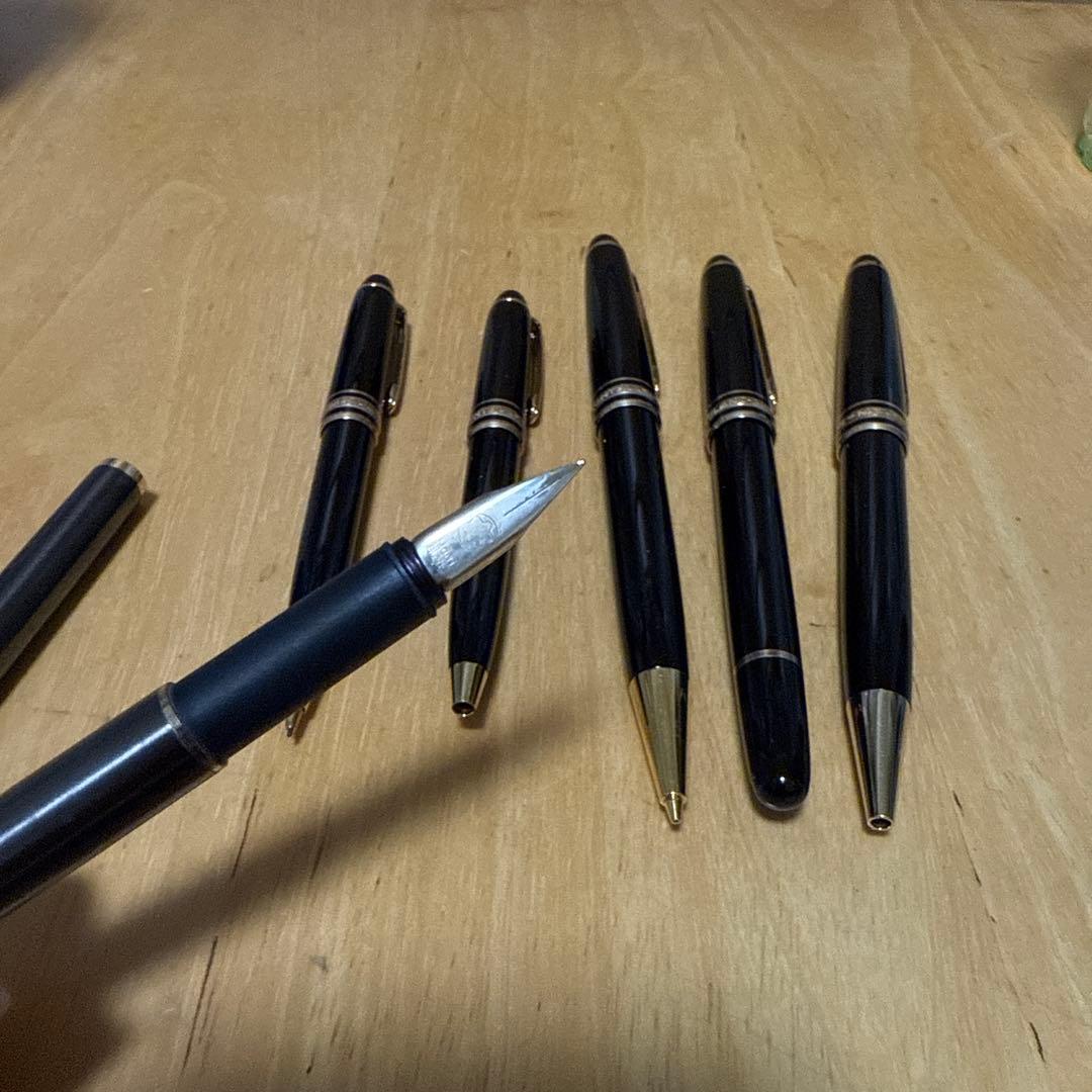 モンブラン　ボールペン　シャーペン　マイスターシュテュッククラシック ６本
