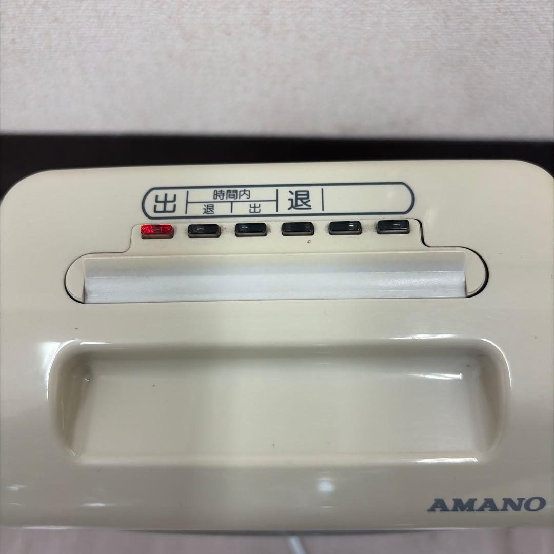 n*o様 アマノ タイムカード タイムレコーダー ホワイト BX2000