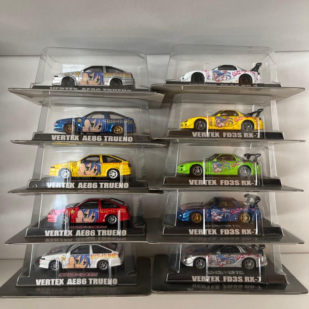 痛車　らきすた　10台セット