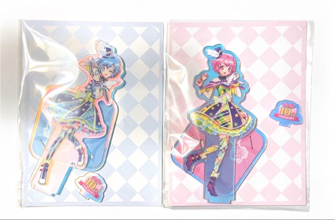 プリパラ 10周年 韓国 ポップアップ ホロアクリルスタンド ドロシー レオナ