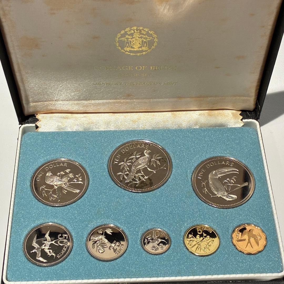 1976年 べリーゼ プルーフ貨幣 セット フランクリン・ミント社