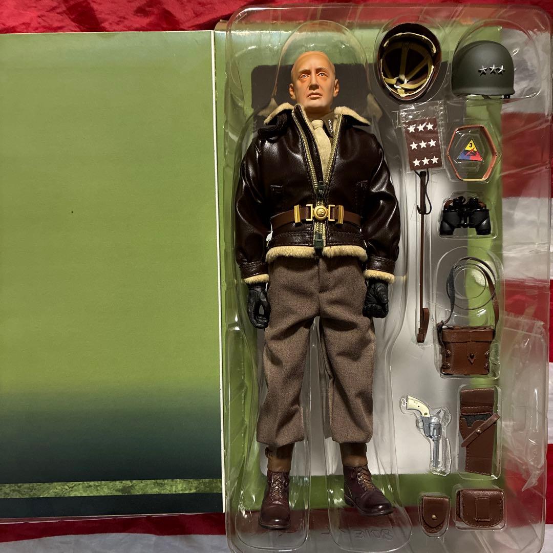 ドラゴンモデルズ製1/6アメリカ第3軍指揮官パットン陸軍中将