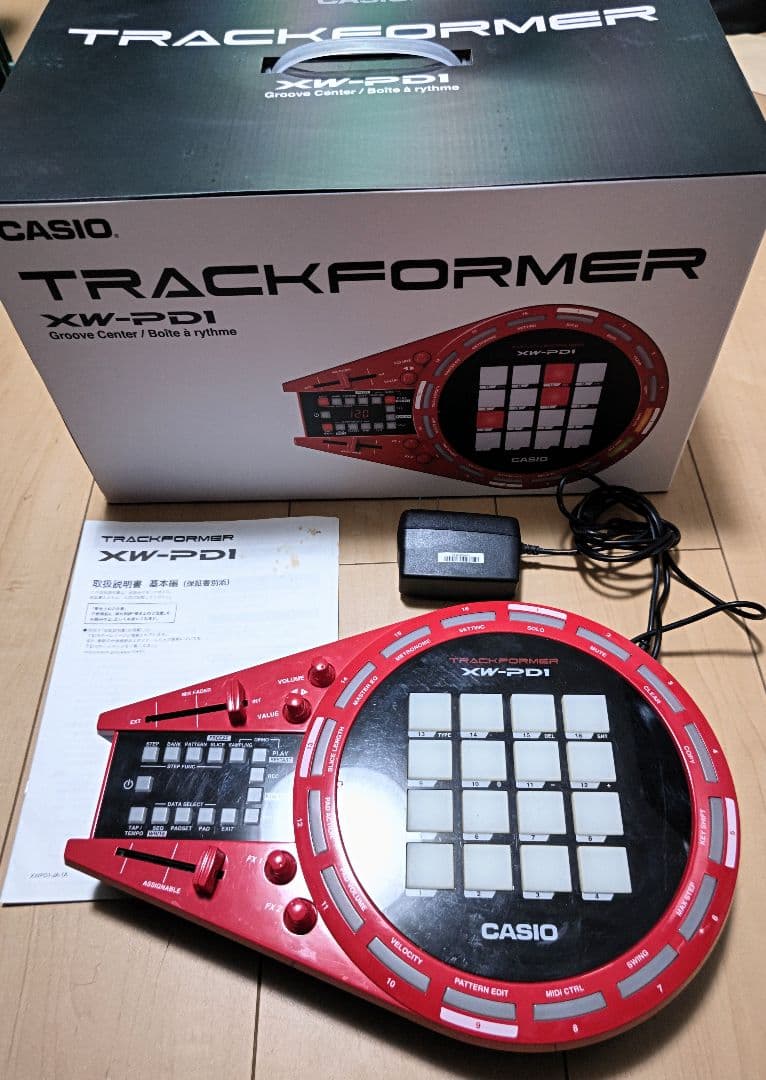 【中古超美品】CASIO トラックフォーマー　XW-PD1 元箱 取扱説明書有