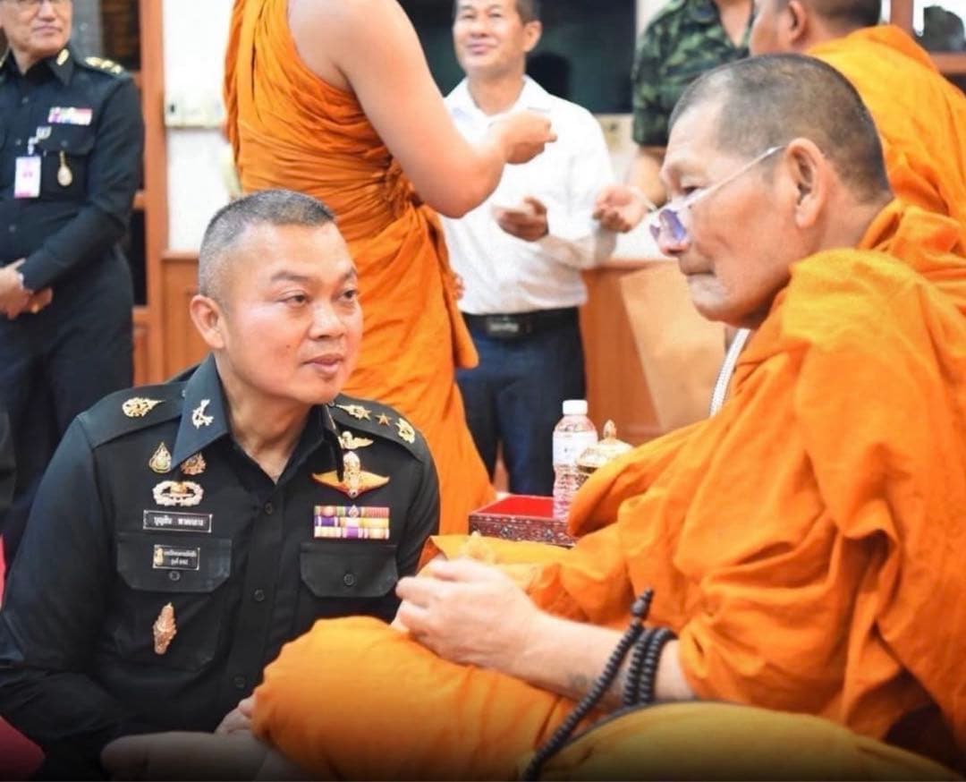 【鑑定書付】有事の護身　泰柬埔寨の戦場を護る戦神ハヌマーン御守　プラクルアン　B