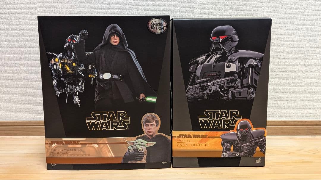 HOTTOYS 【マンダロリアン】 ルーク + ダーク・トルーパー 2点