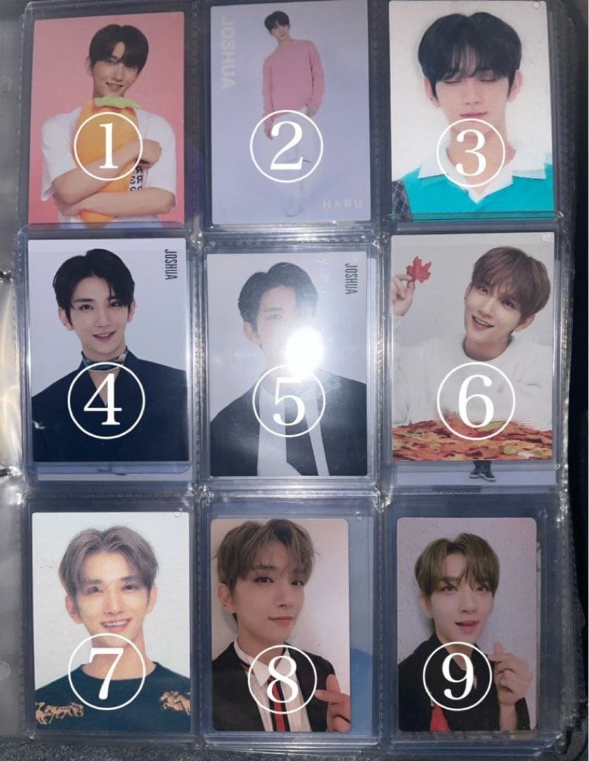 SEVENTEEN セブチ ジョシュア トレカ まとめ売り