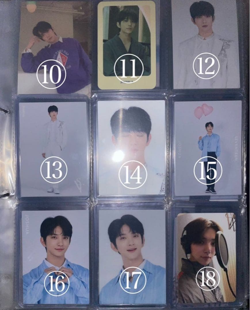 SEVENTEEN セブチ ジョシュア トレカ まとめ売り
