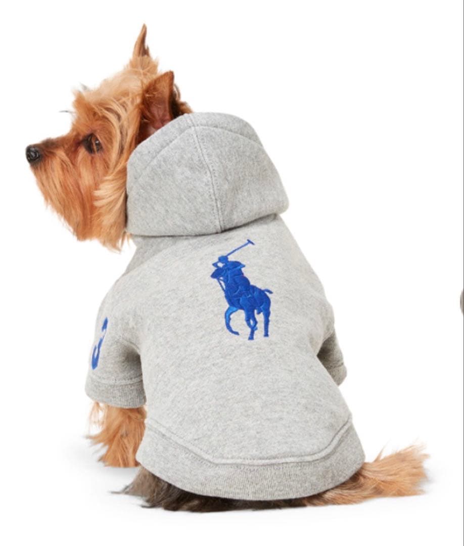 RALPH LAUREN Big Pony Dog Hoodieフリース