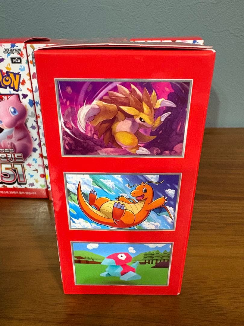 ☆韓国限定☆ポケモンカードゲーム 151 6BOX 未開封