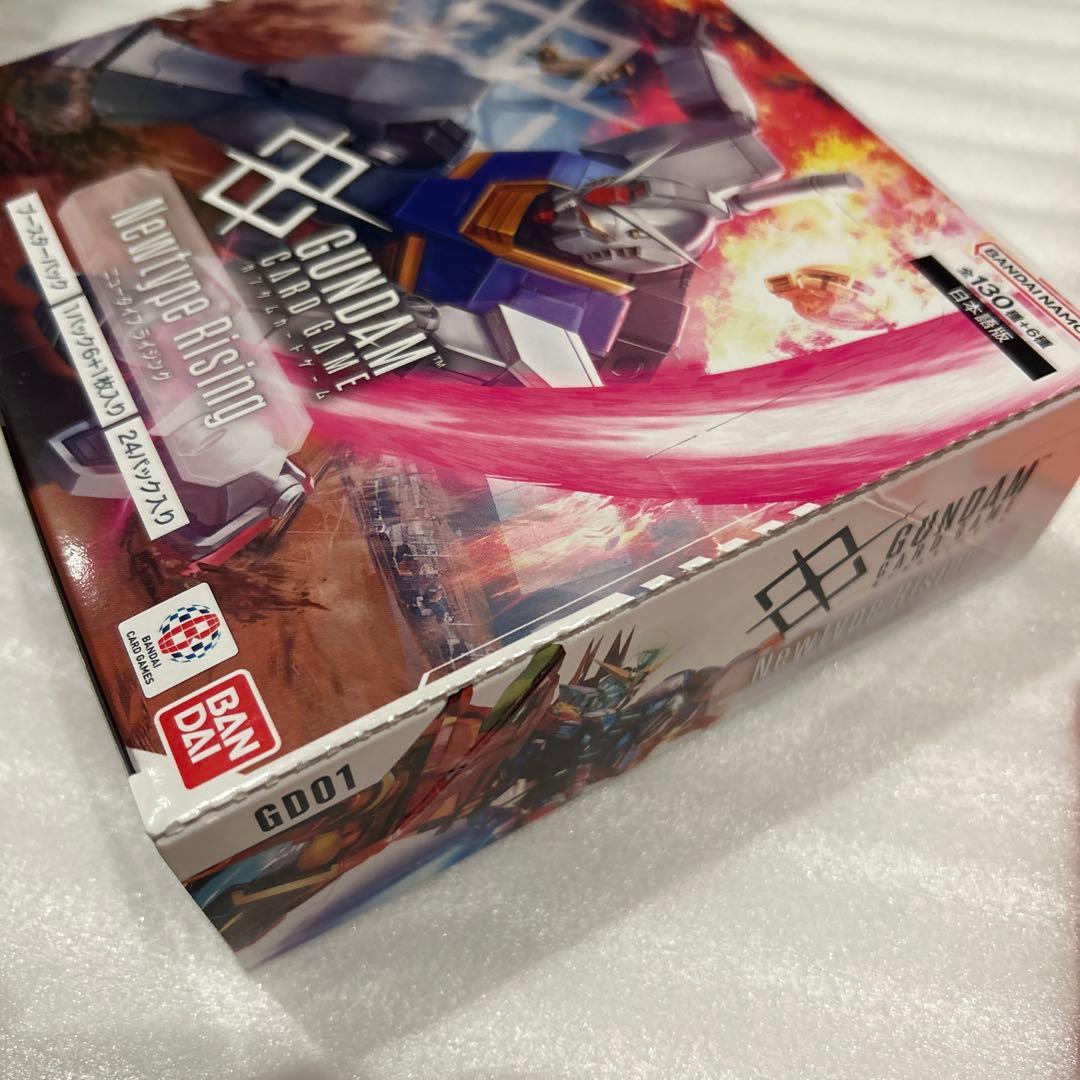 未開封　ガンダムカードゲーム　ニュータイプ　ライジング 1box フルフロンタル