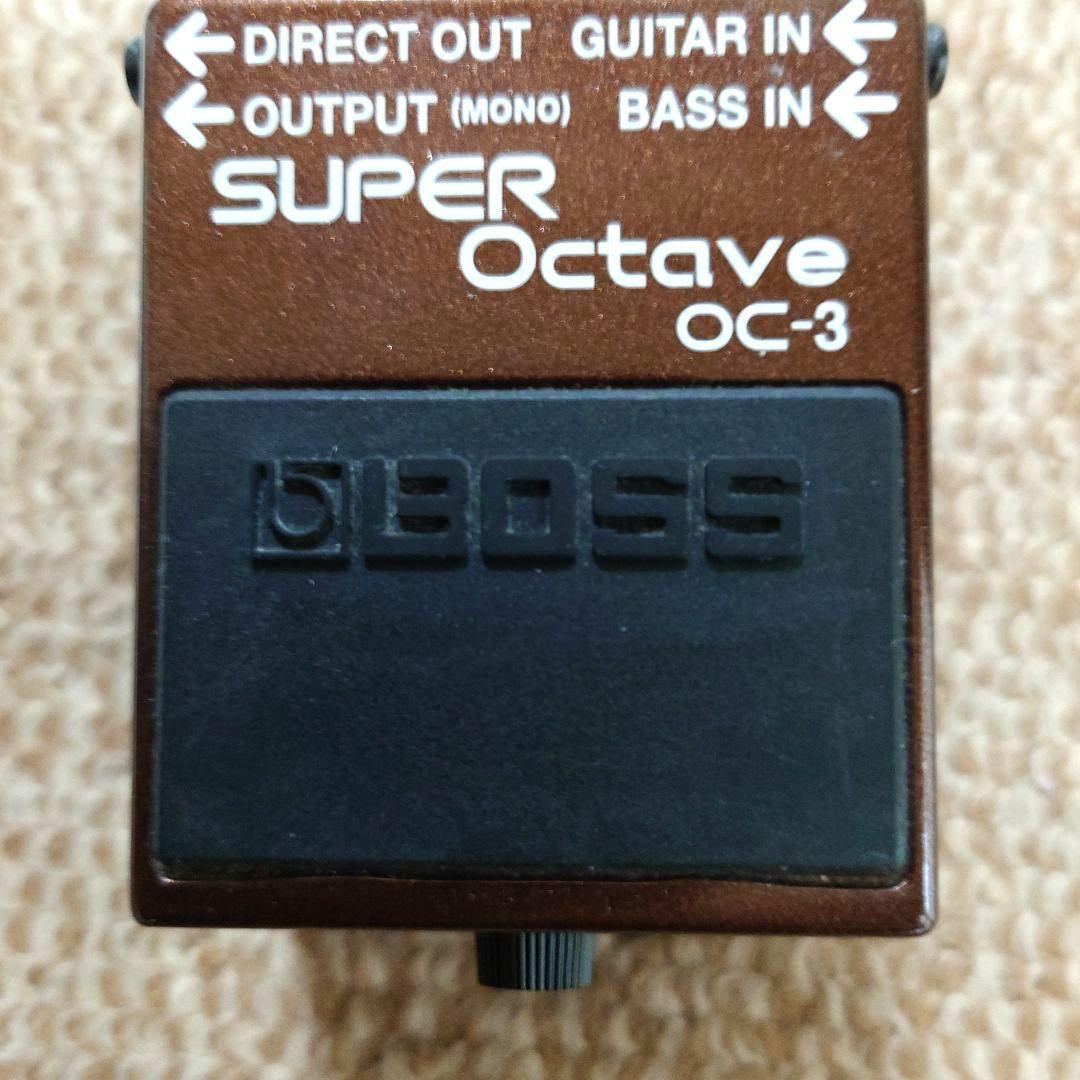 BOSS OC-3 スーパーオクターバー箱、取説付き