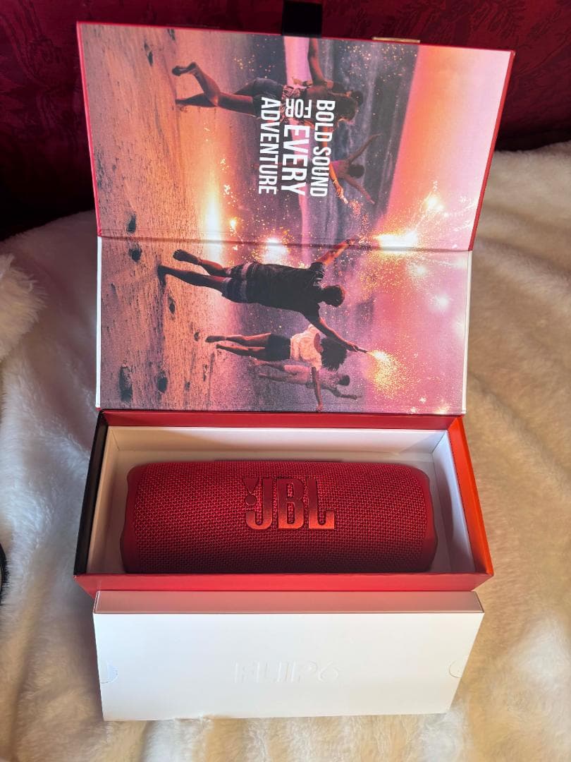 JBL FLIP6 レッド ワイヤレススピーカー