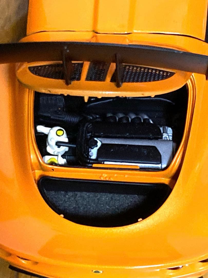 超希少　絶盤品　Lotus Exige オレンジ ミニカー