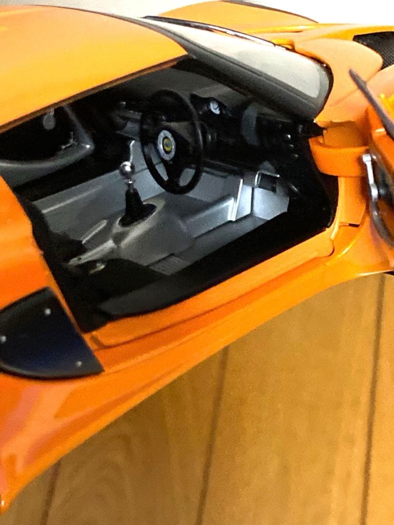 超希少　絶盤品　Lotus Exige オレンジ ミニカー