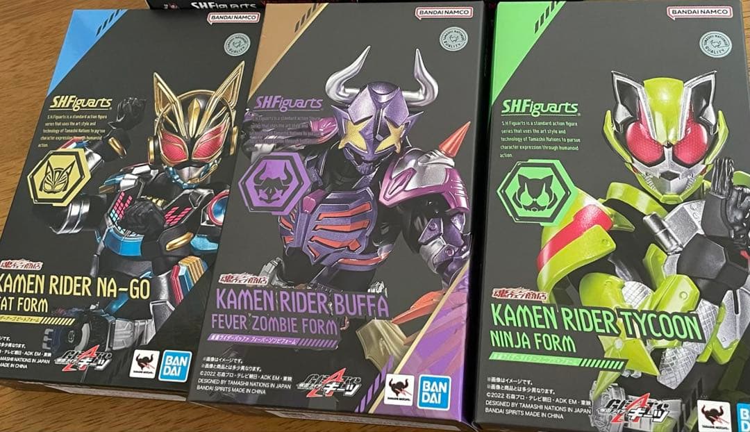 s.h.figuarts 仮面ライダーナーゴ&タイクーン＆バッファ