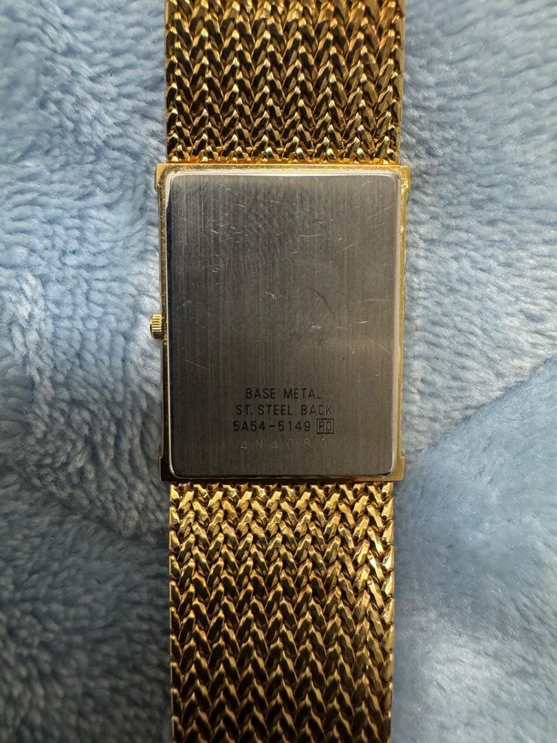 LASSALE クォーツ 腕時計 ゴールド