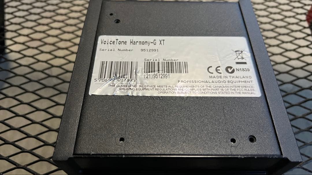 ギター TC-HELICON Voicetone Harmony-G XT