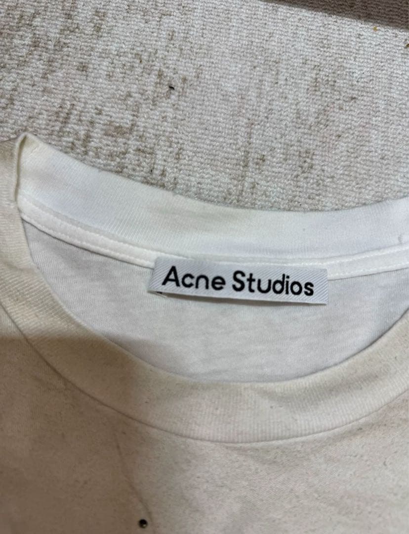 Acne Studios 長袖カットソー1996 ダーティー＆破れ加工 M