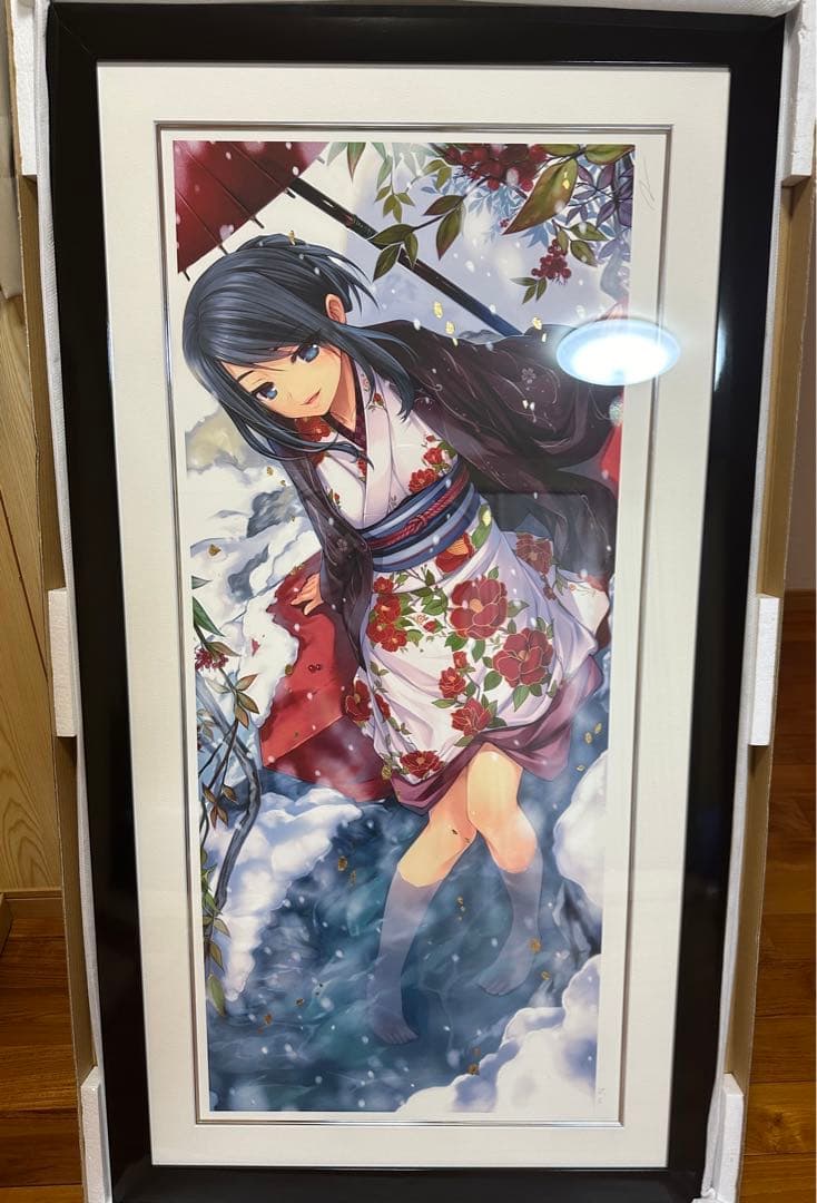 緋色雪「雪中椿」 HC.4/6