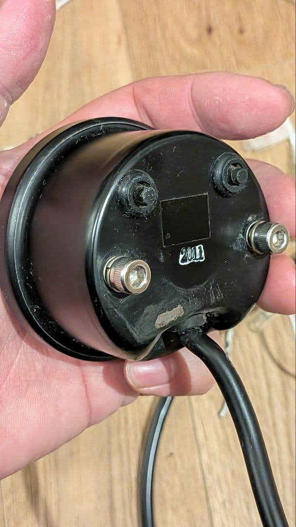 デイトナ VELONA 電気式タコメーター 60φ/8000rpm/ブラック