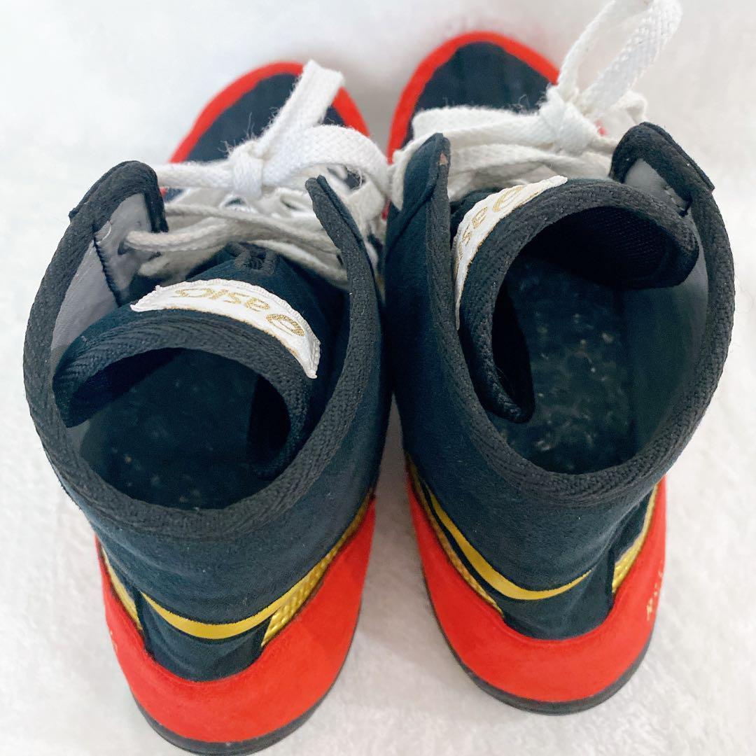 レア♡asicsレスリングシューズ　ボクシングシューズ　スニーカー　靴27㎝