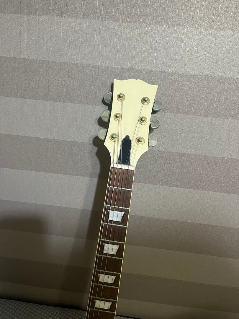 アイボリー エレキギター ハムバッカー