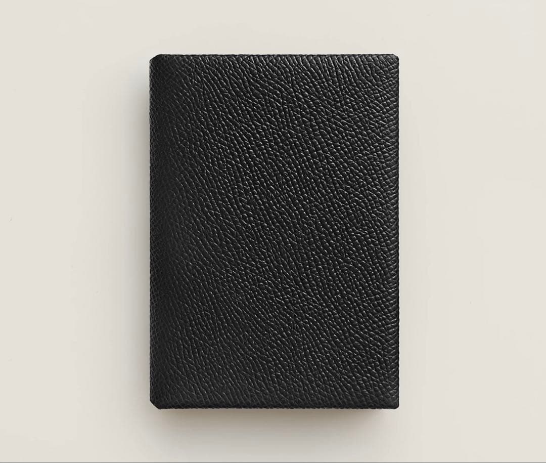 新品　エルメス　カルヴィデュオ　ノワール　黒　W刻印