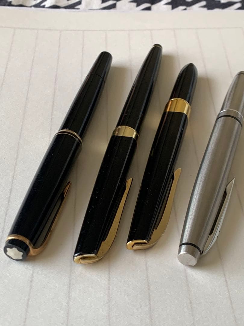MontblancモンブランNo.22 ほか 計4本 万年筆まとめ売り