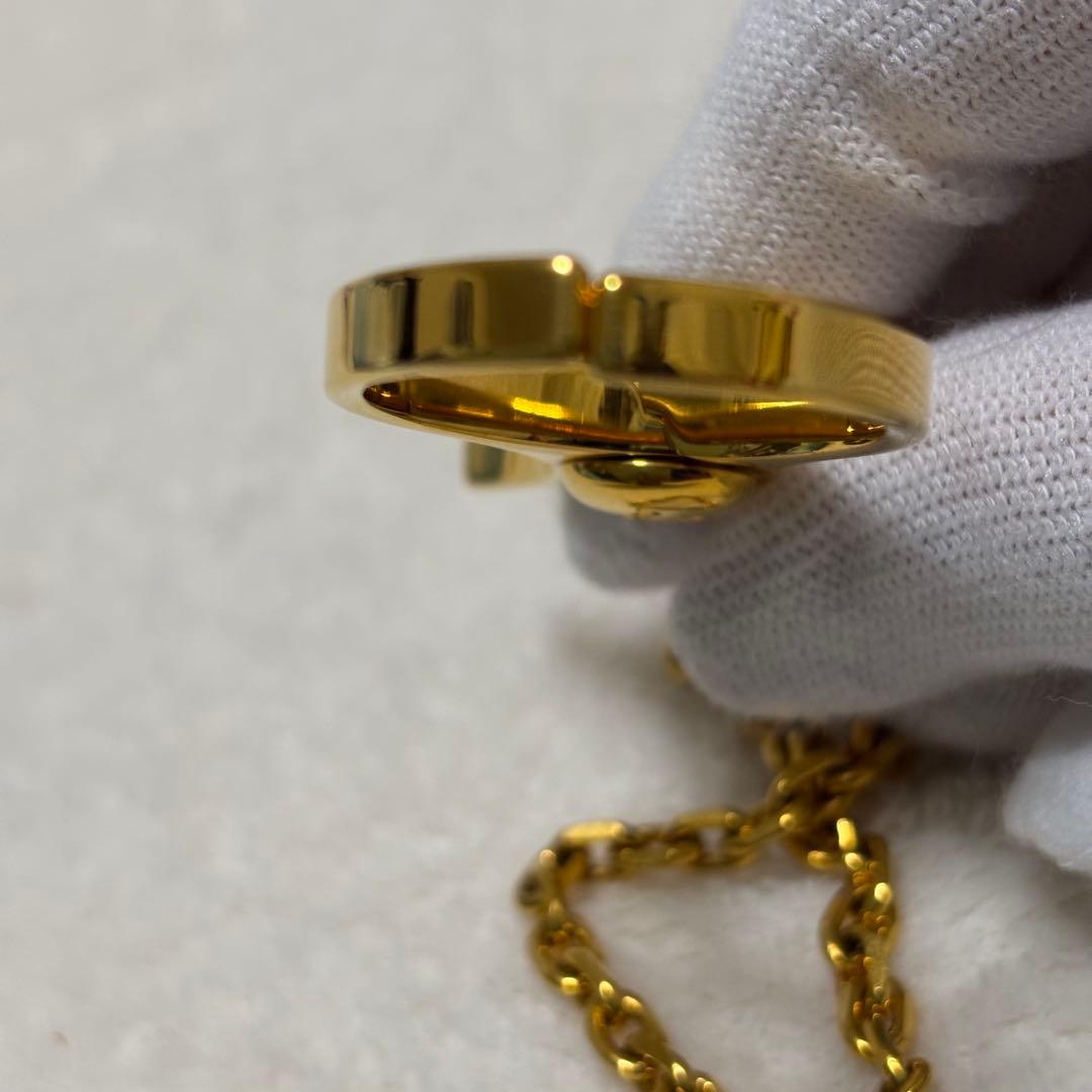 HERMES　エルメス　グローブホルダー　ゴールド色