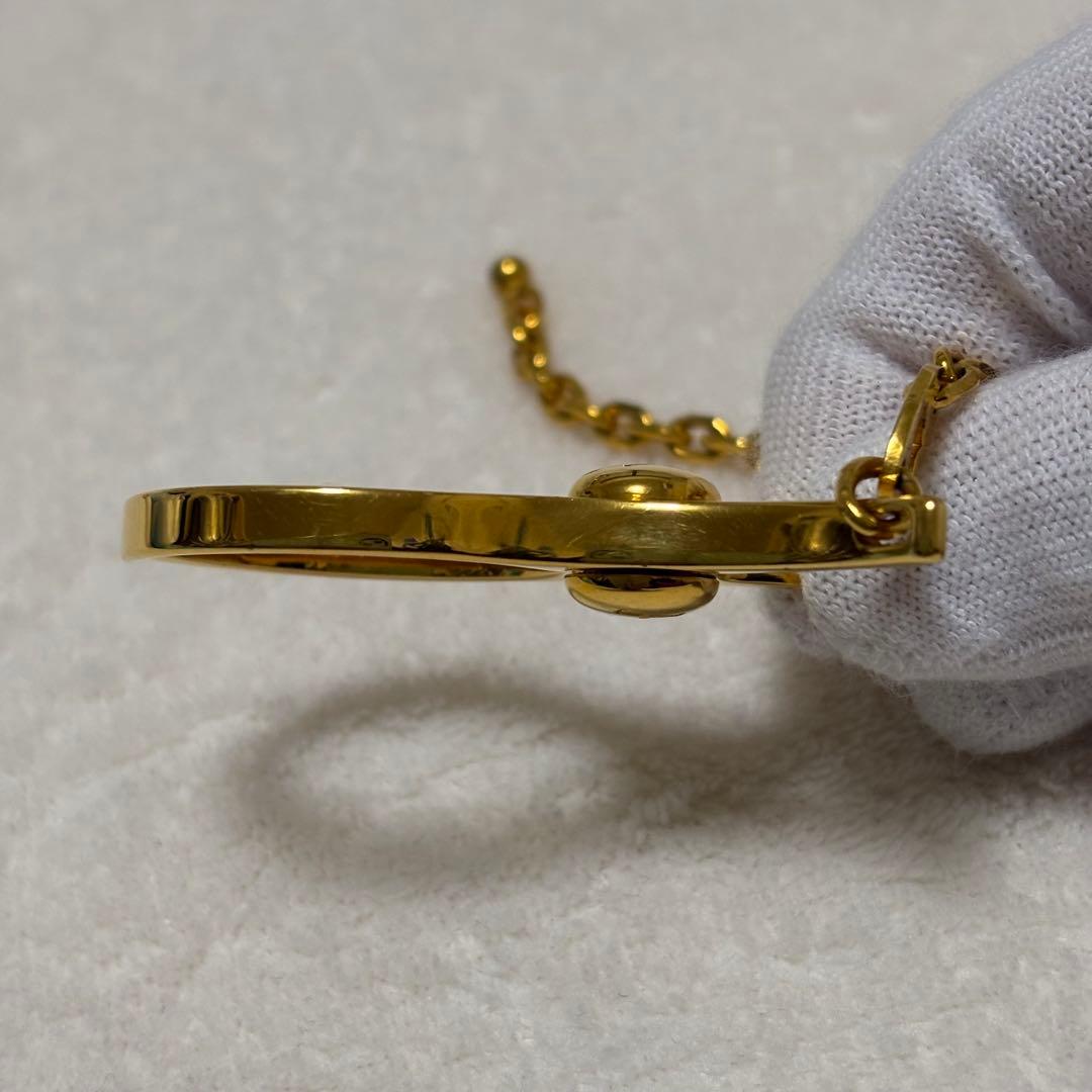 HERMES　エルメス　グローブホルダー　ゴールド色