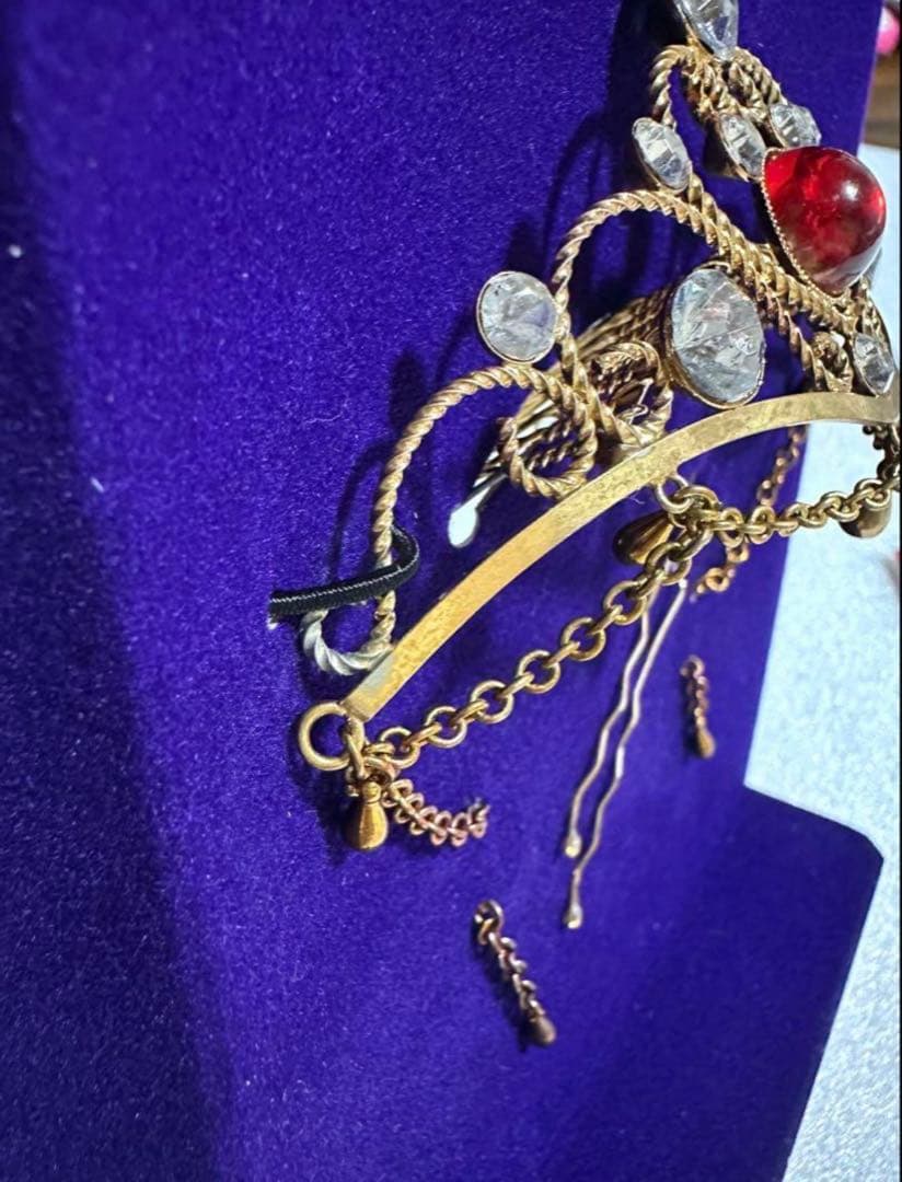 魔法少女　ちゅうかなぱいぱい！ ヘアーブレス、とってもすてきなペンダント　レトロ