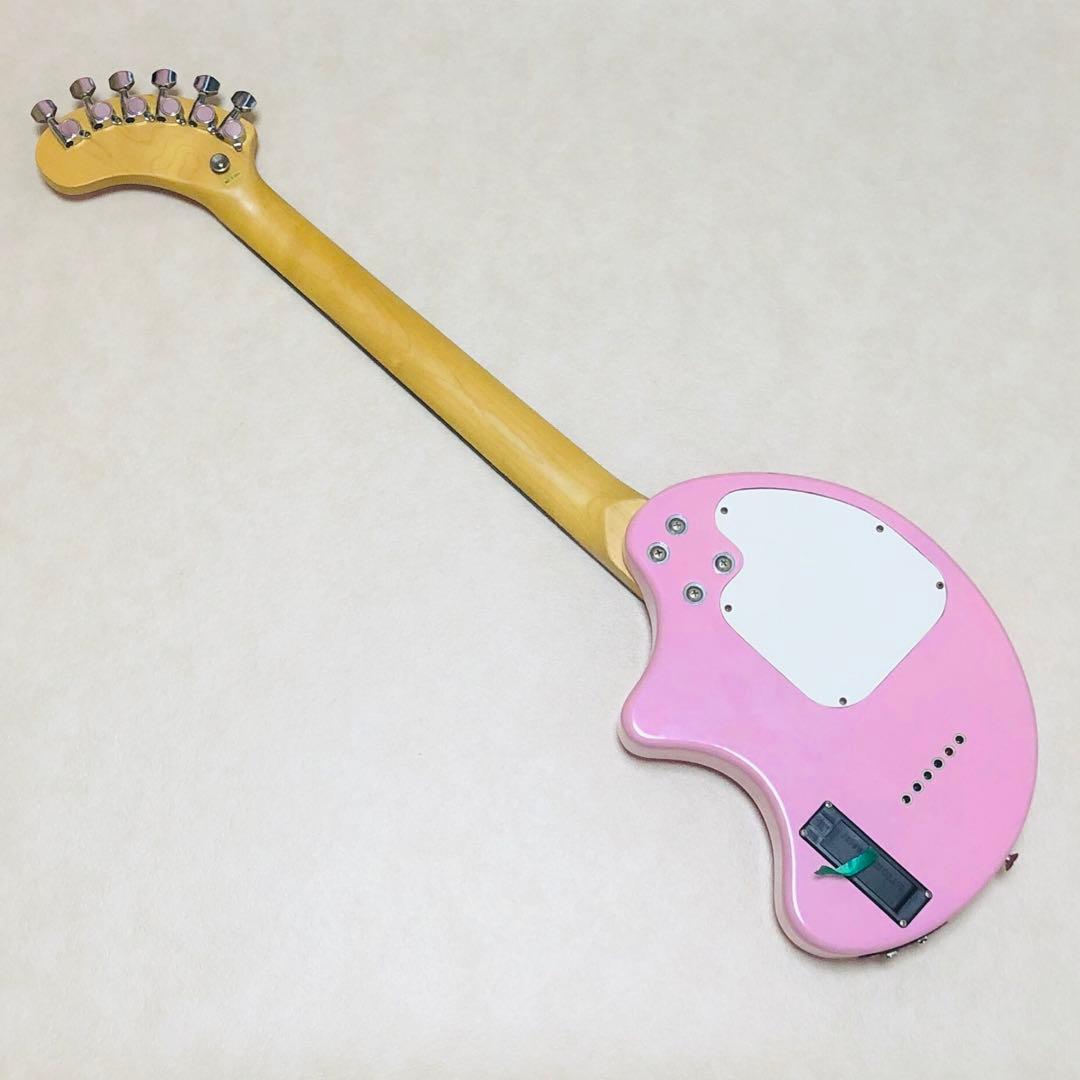 【美品】ZO-3 ピンク アンプ内蔵ミニギター ヘッドフォン端子付