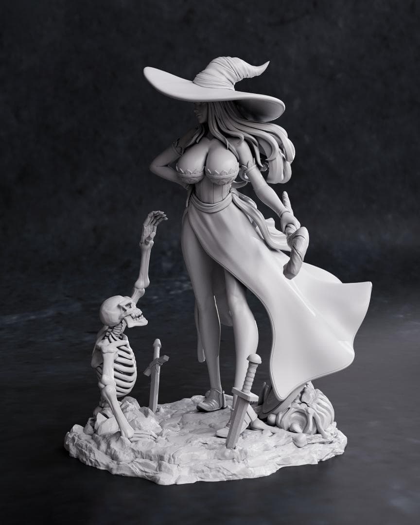 1/10 未塗装未組立 フィギュア ガレージキット ソーサレス