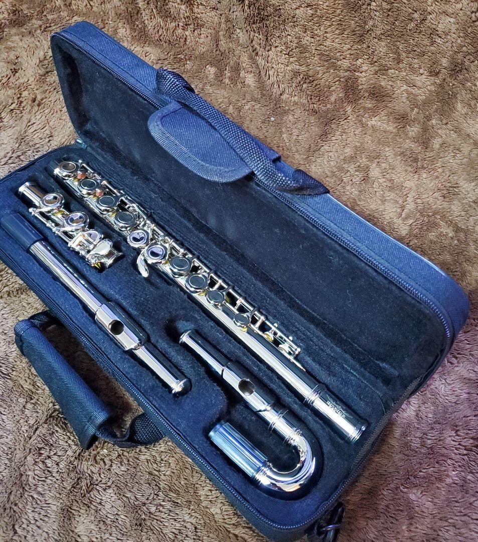 【ほぼ新品】JINXIN フルート U字 頭部管　セット