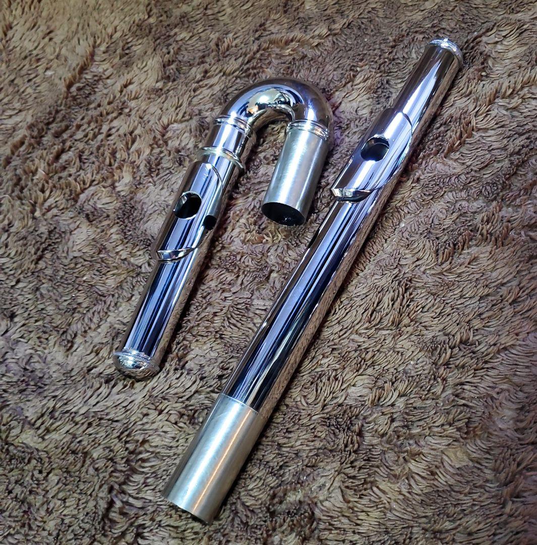 【ほぼ新品】JINXIN フルート U字 頭部管　セット