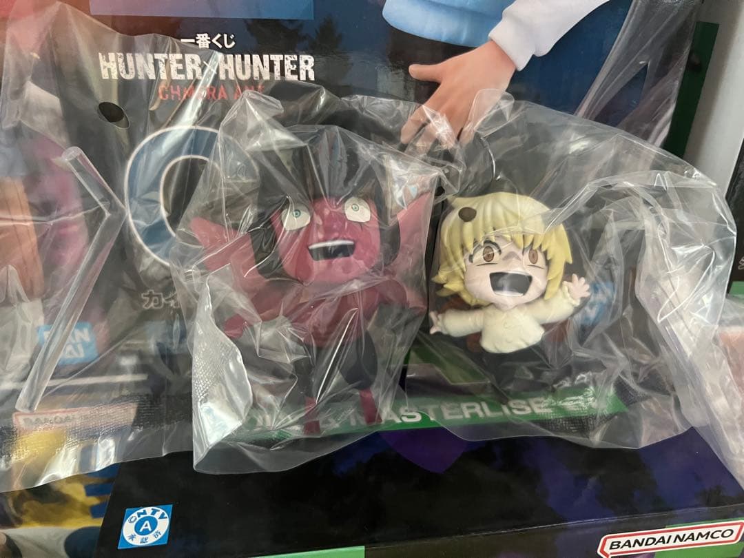 ハンターハンター一番くじメルエム　ピトー　ゴン　ネテロ　ユピー　プフ　ナックル他