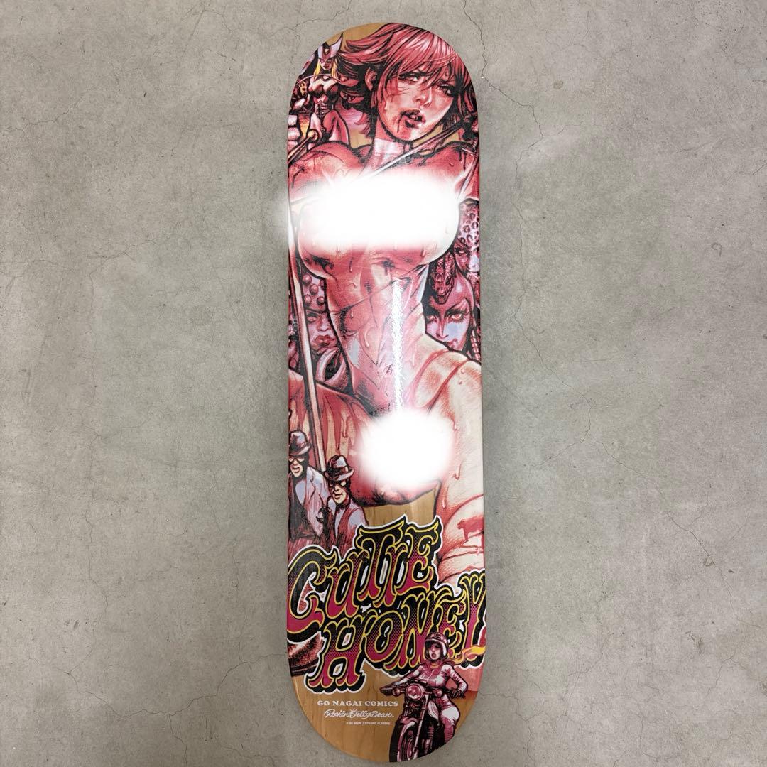 新品 ロッキンジェリービーン キューティーハニー スケボーデッキ 永井豪