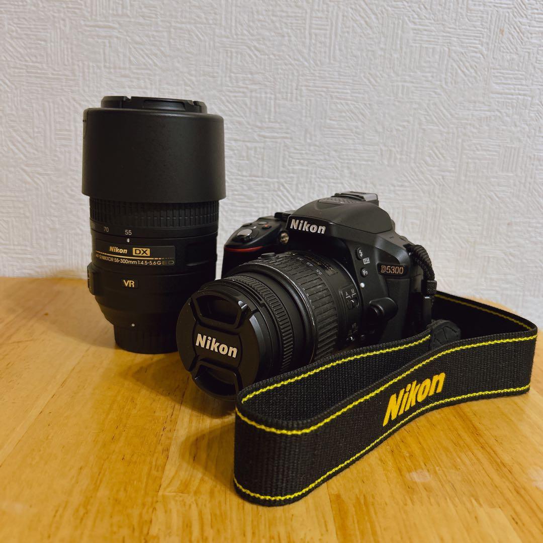Nikon D5300 ズームレンズキット　カメラ　一眼レフ　ニコン