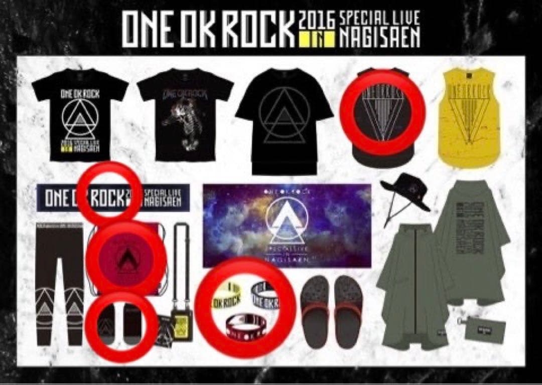 ONE OK ROCK 渚園グッズまとめ売り　5種