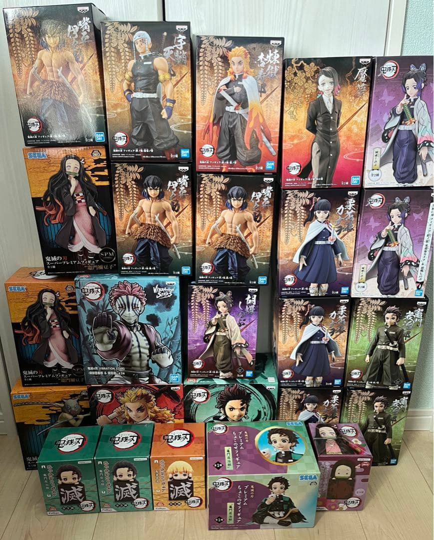 鬼滅の刃　プライズフィギュア　まとめ売り