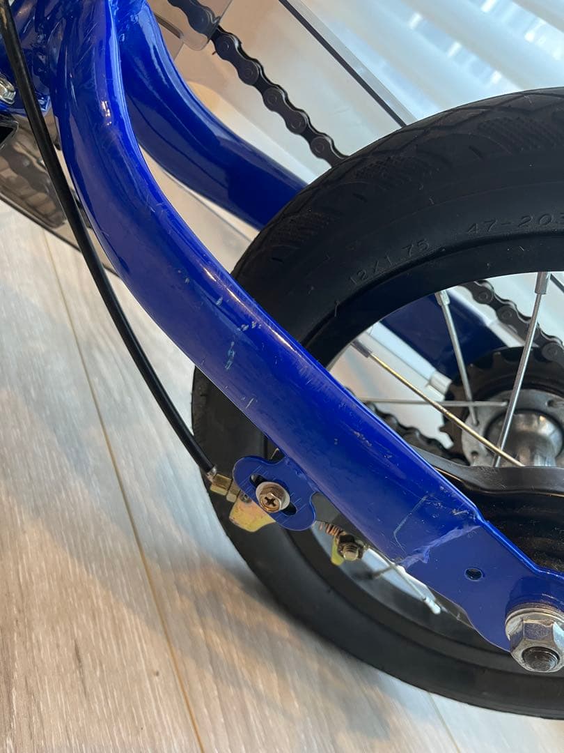 Henshin 幼児用自転車 青　クリスマスプレゼントに✨