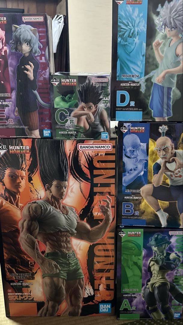 一番くじ HUNTER×HUNTER CHMERA ANT フィギュア　6点