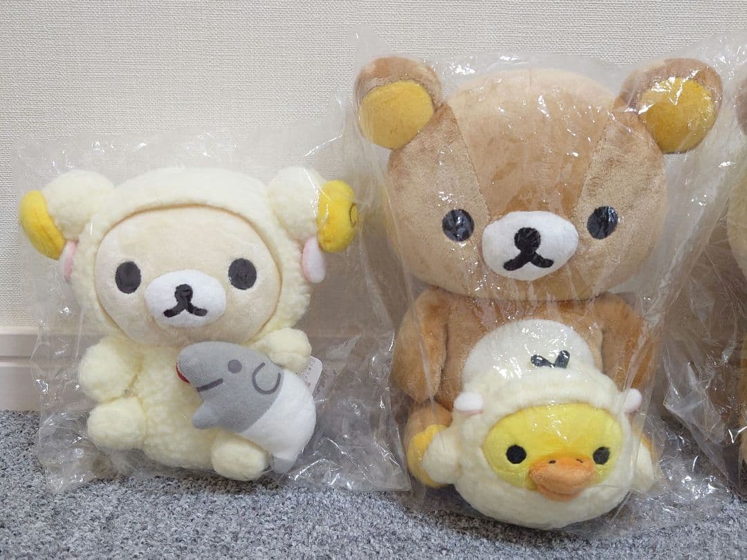 激レア　リラックマ　あつめてぬいぐるみ　羊　コリラックマ　キイロイトリ　平成