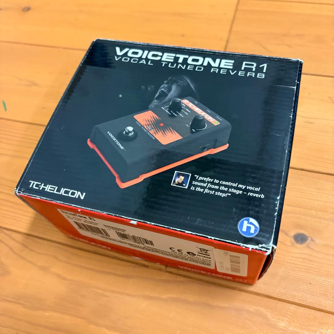 TC Helicon Voicetone R1 ボーカルチューンドリバーブ