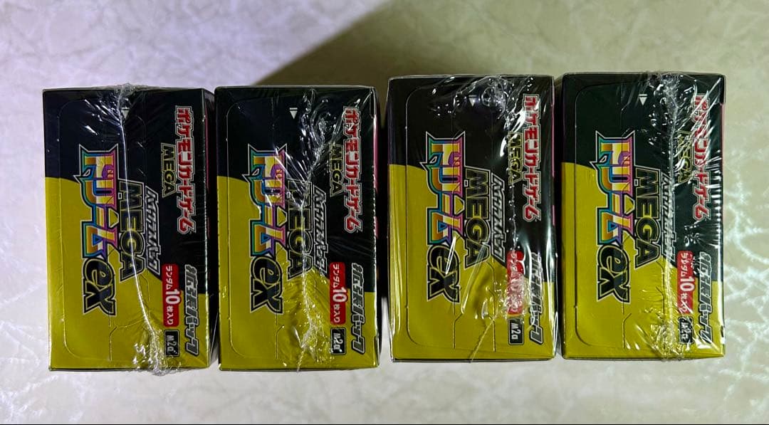 MEGA ドリームex シュリンク付き　4BOX