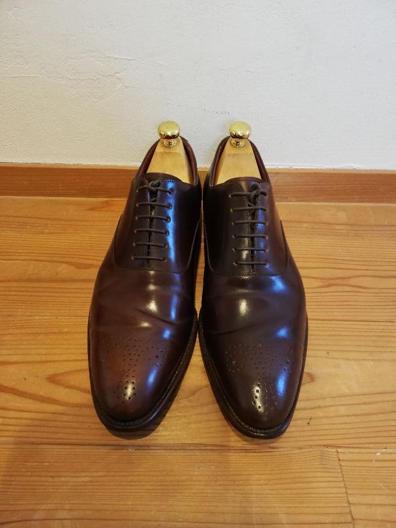 【程度良】ペルフェットperfettoコードバン27cm グッドイヤーウェルト