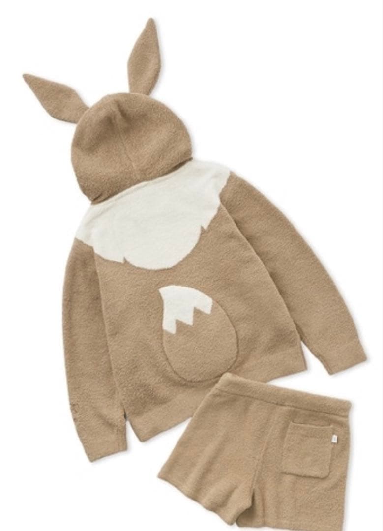 【gelato pique】ベビモコ イーブイ パーカ＆ショートパンツセット