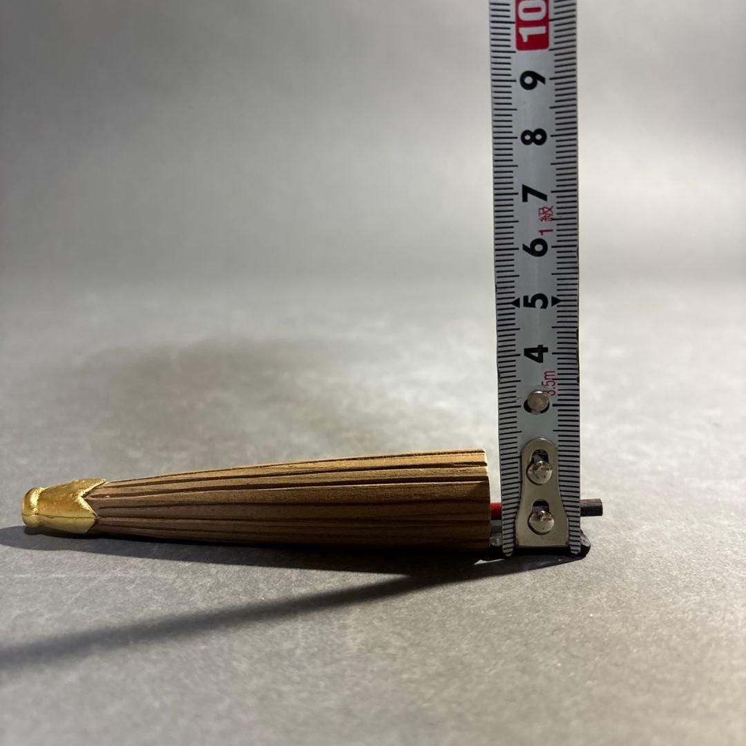 茶道具　小松一徳　神代杉　傘香合　共箱